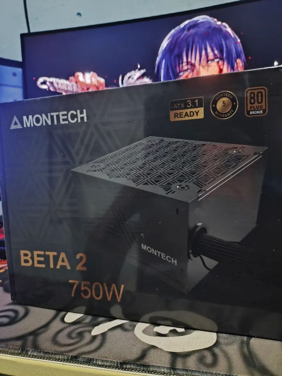 Fonte Montech Beta 2, 750W 80Plus Bronze