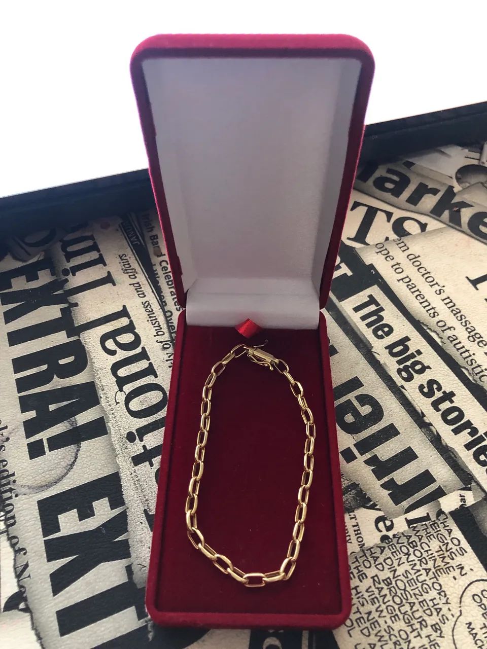 Pulseira de ouro 18k - 4,5 gramas 