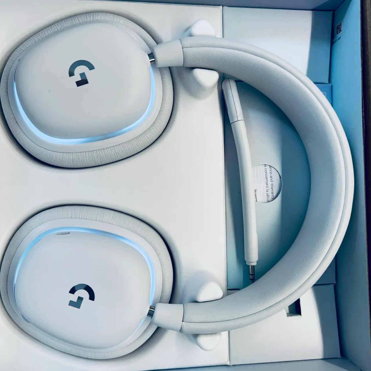 Headset Gamer Logitech G735 Aurora Collection - Branco