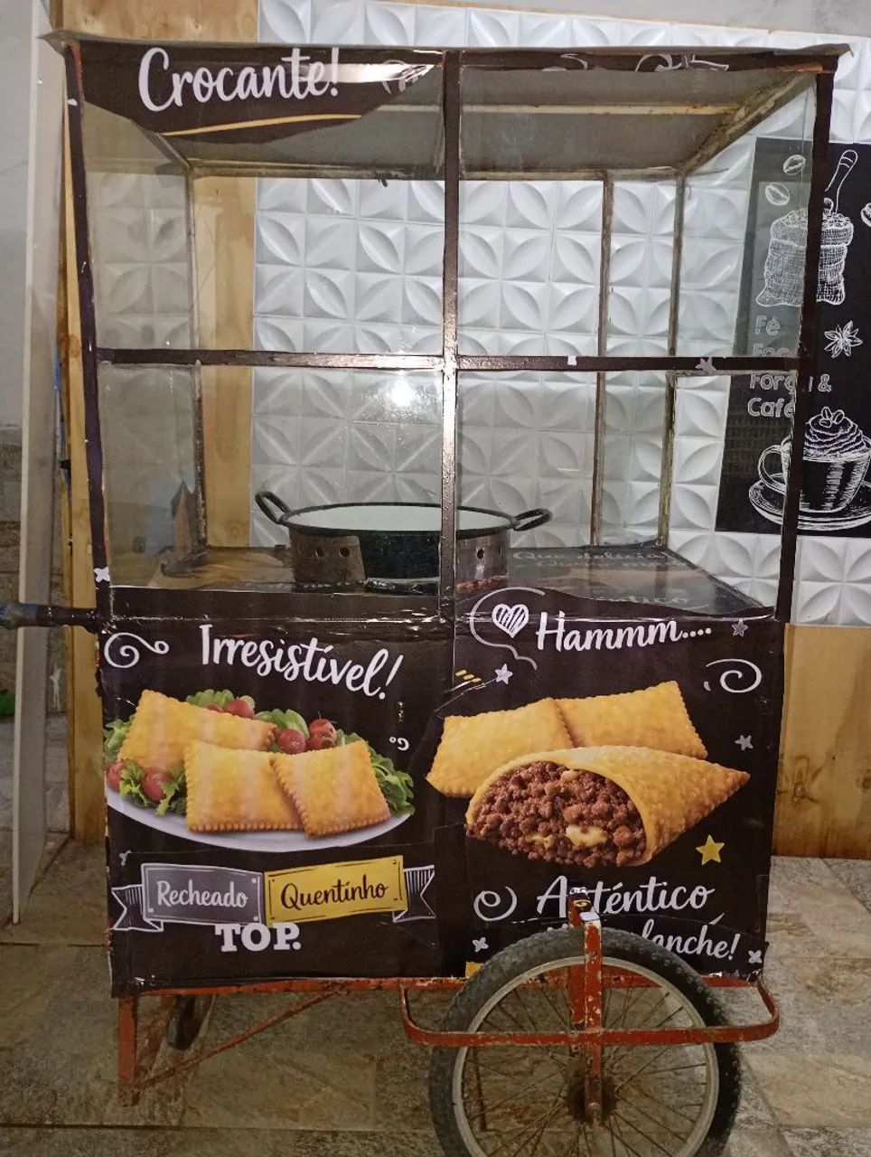 Carrocinha de pastel completa 