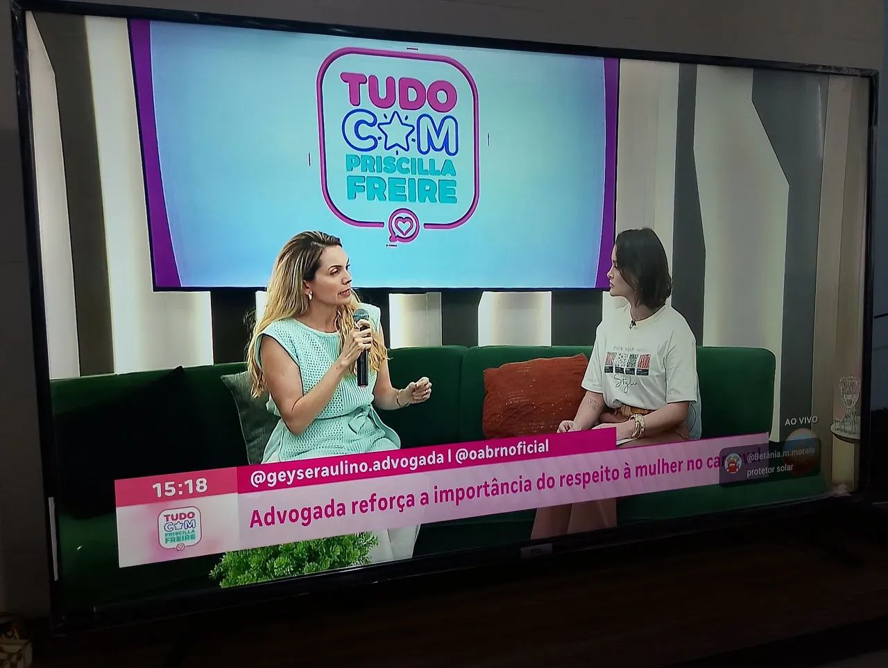 Vendo tv 55 polegadas semi nova  - Foto 2