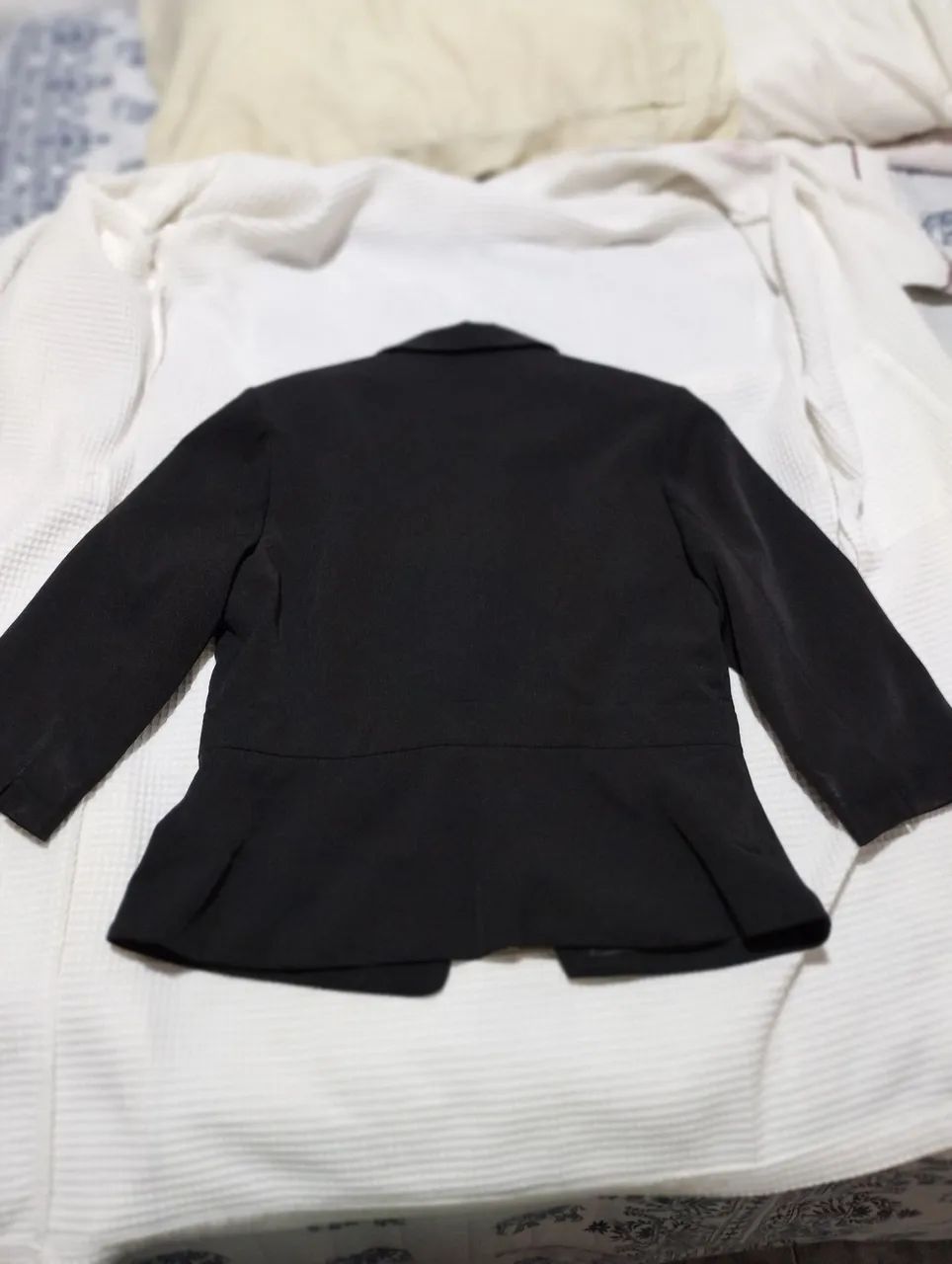 Blazer feminino preto  - Foto 4