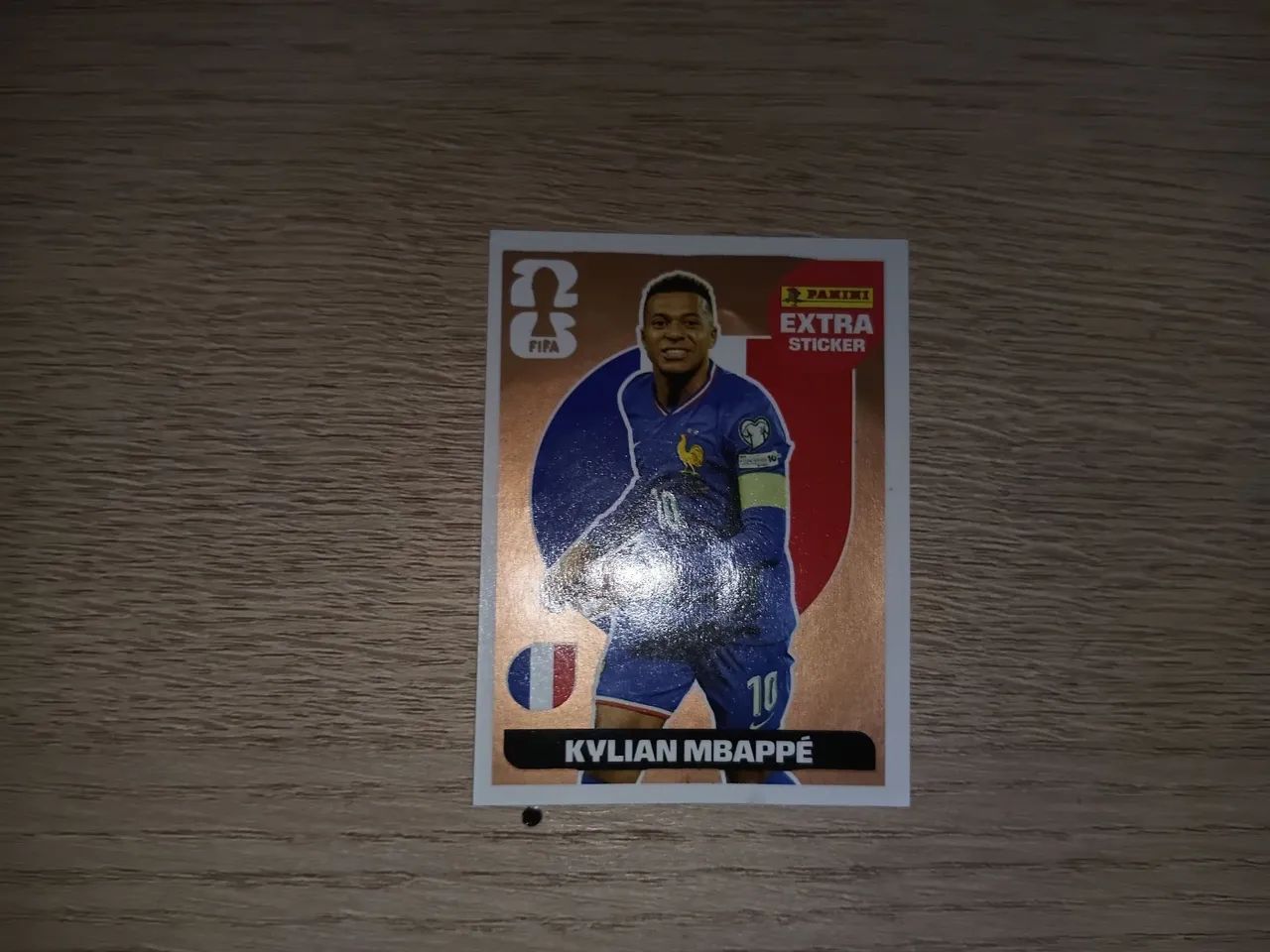 Figurinha Kylian mabappê extra sticker bronze