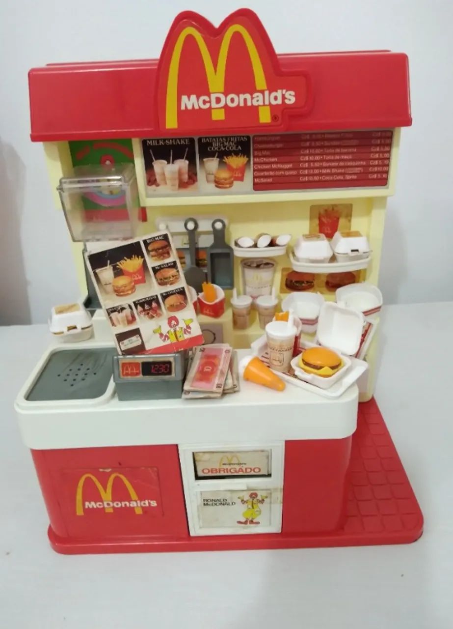Brinquedo Lanchonete Mc Donalds Estrela
