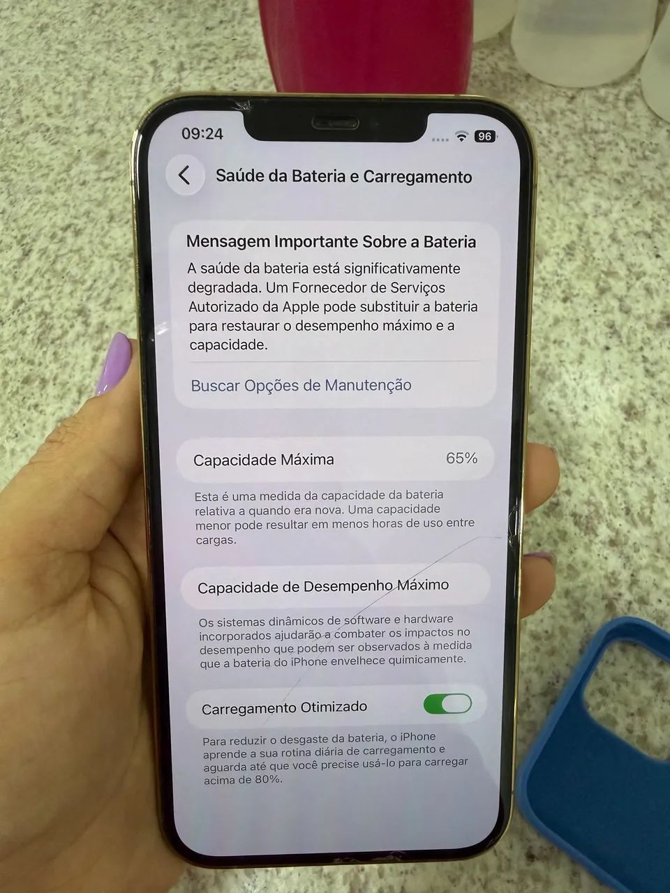 iPhone 12 Pro Max dourado 128gb - Foto 4