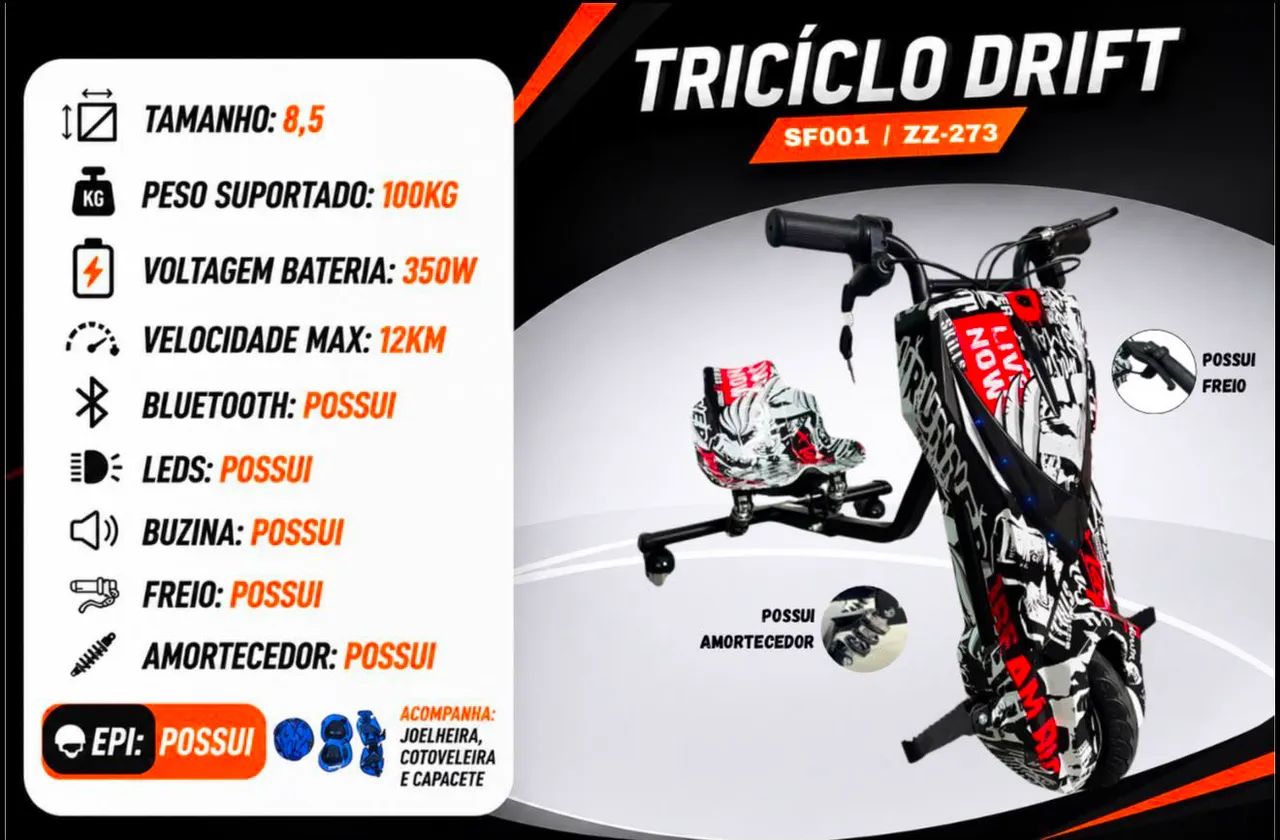 Triciclo Drift  - Foto 4