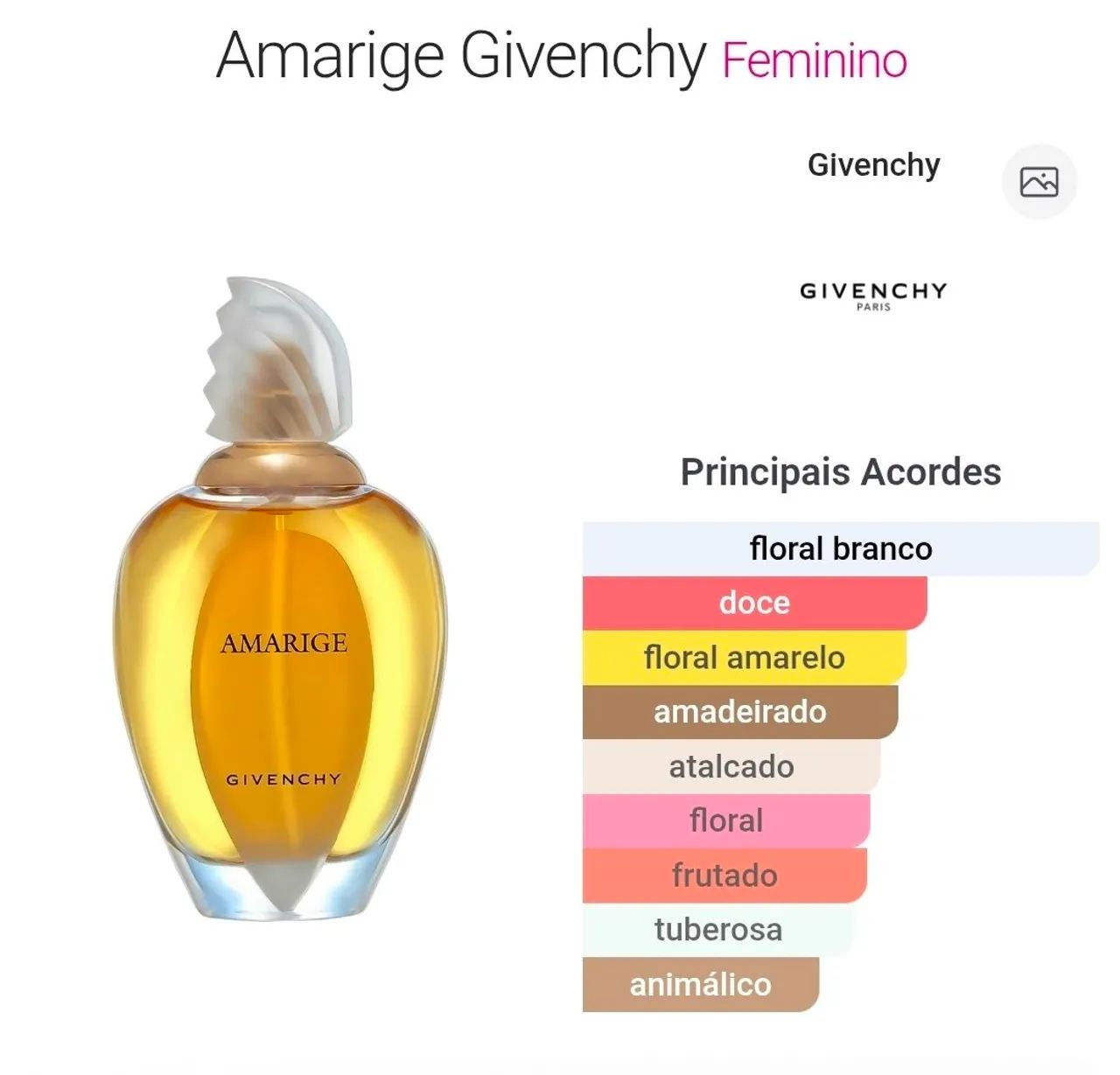 Perfume Amarige Givenchy 100 ml - Foto 5