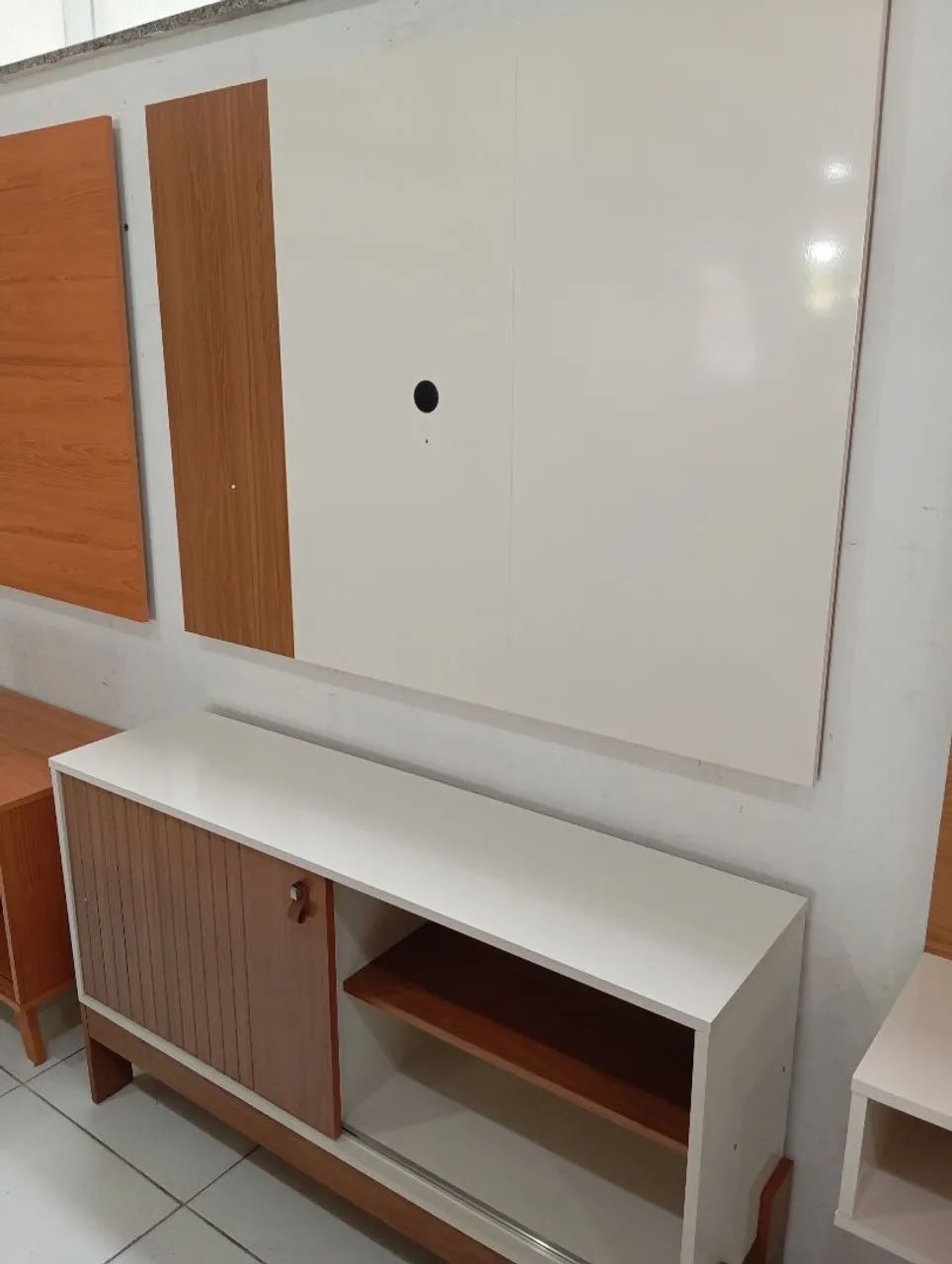 Painel e bancada 