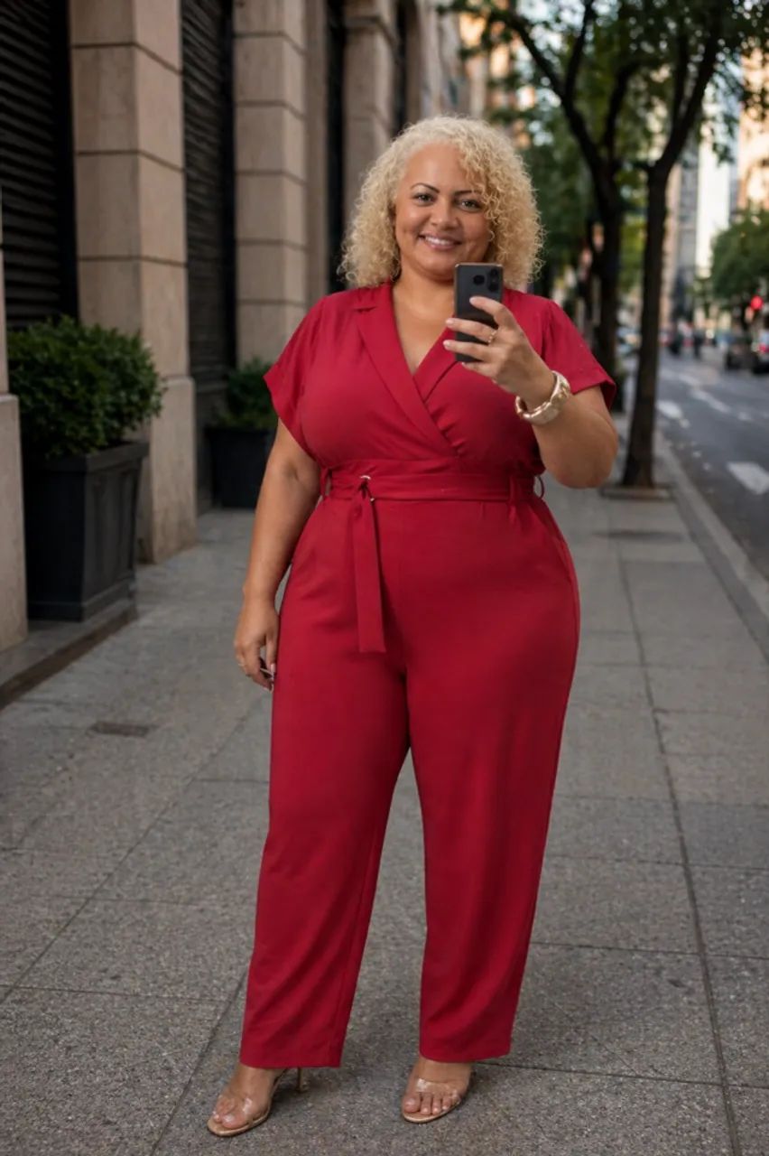 LOTE DE ROUPAS PLUS SIZE FEMININA - Foto 3