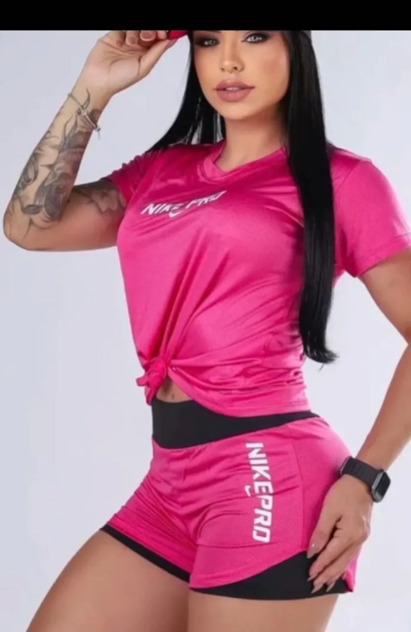 Conjunto dry fit Feminino academia - Foto 3