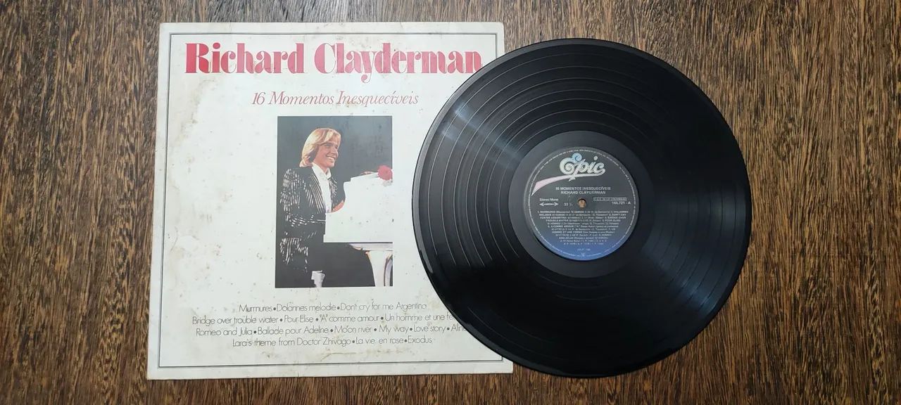 ?Lote Discos Vinil Richard Clayderman LP Original - Foto 3