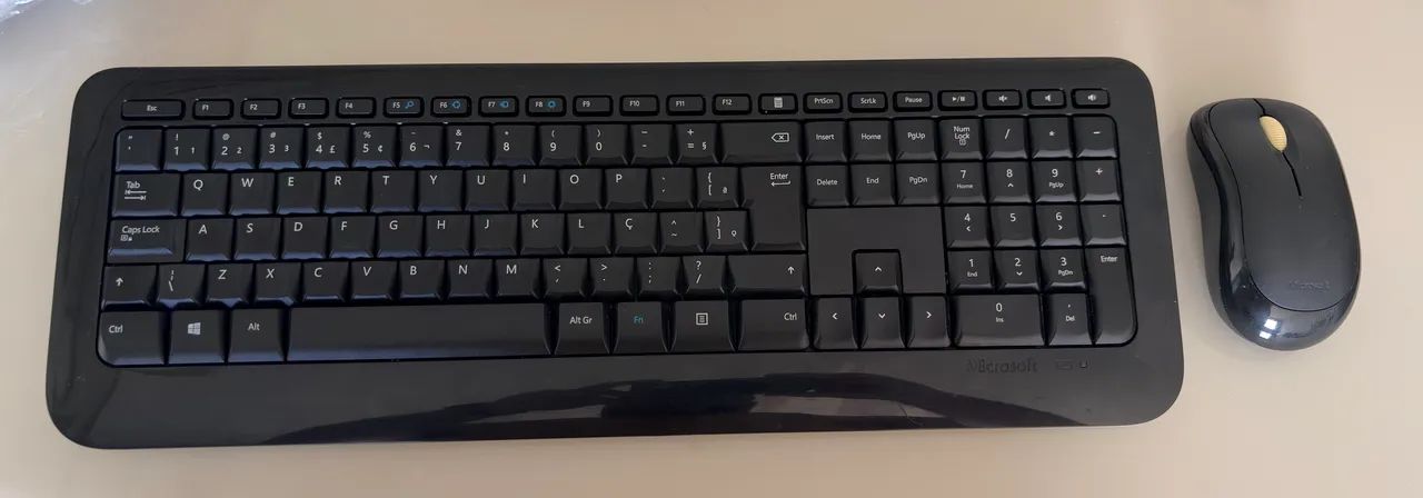 Kit de Mouse e Teclado sem fio Microsoft