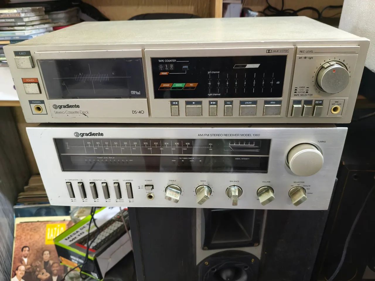 RECEIVER GRADIENTE E TAPE DECK  - Foto 2