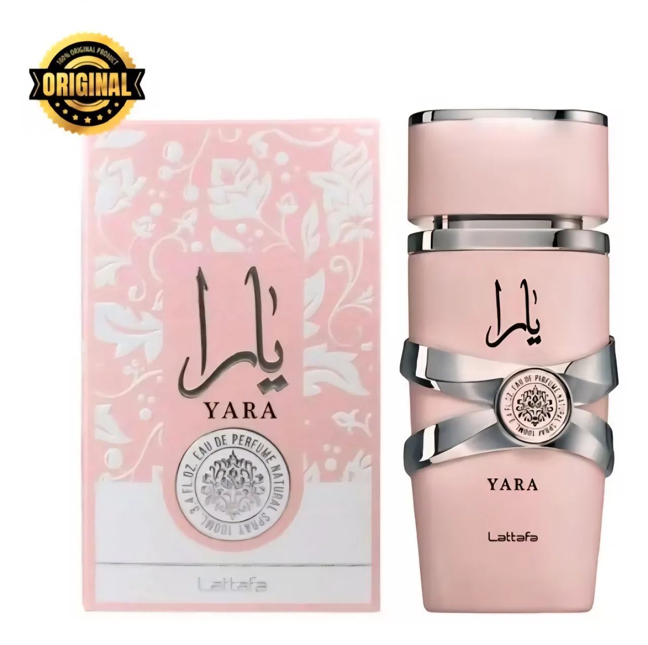 Perfume Árabe Yara Rosa 100ml Original 