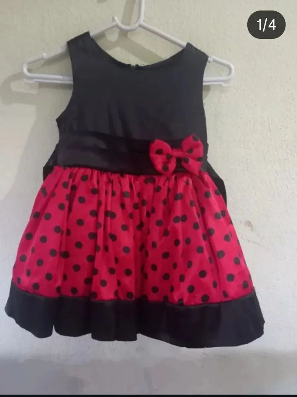 Vestido joaninha infantil lindo - Foto 2