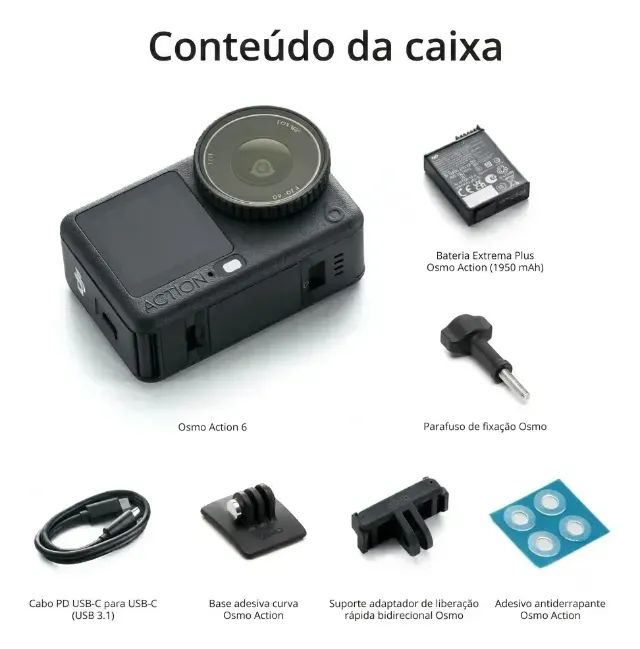 Camera OSMO DJI ACTION 6 - Foto 4