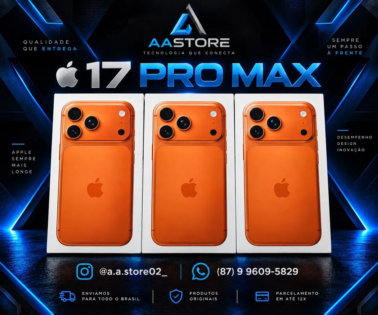 IPHONE 17 PRO MAX LACRADO