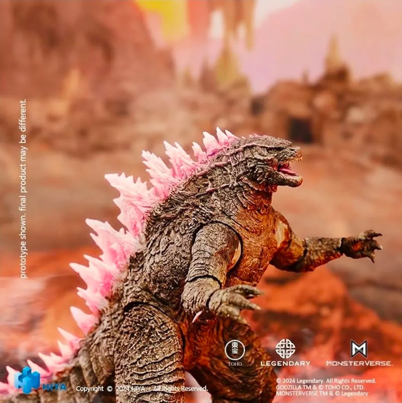 Godzilla Evolved Hiya toys original lacrado - Foto 3