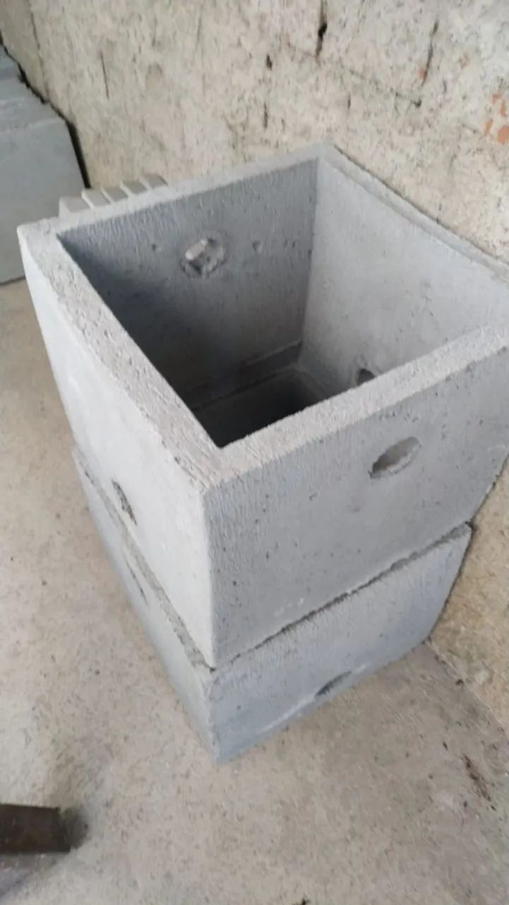 Caixa de passagem concreto 30x30