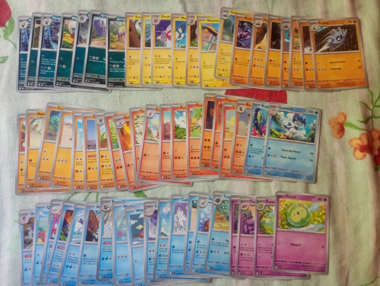 Lote Cards Pokémon 