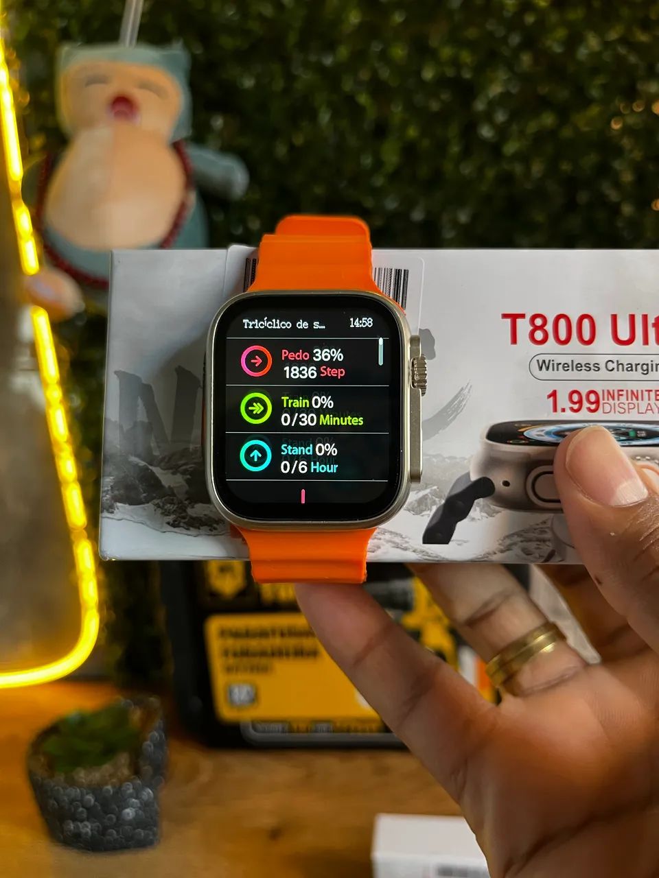 Entrego! Smartwatch T800 Ultra - Foto 2