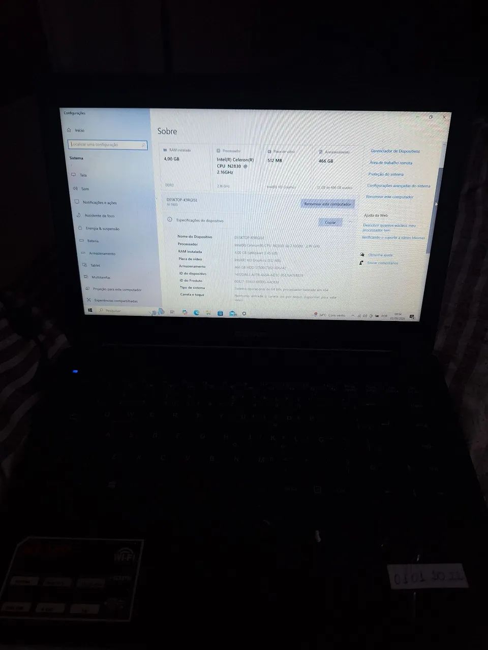 Notebook SEMP - Foto 2
