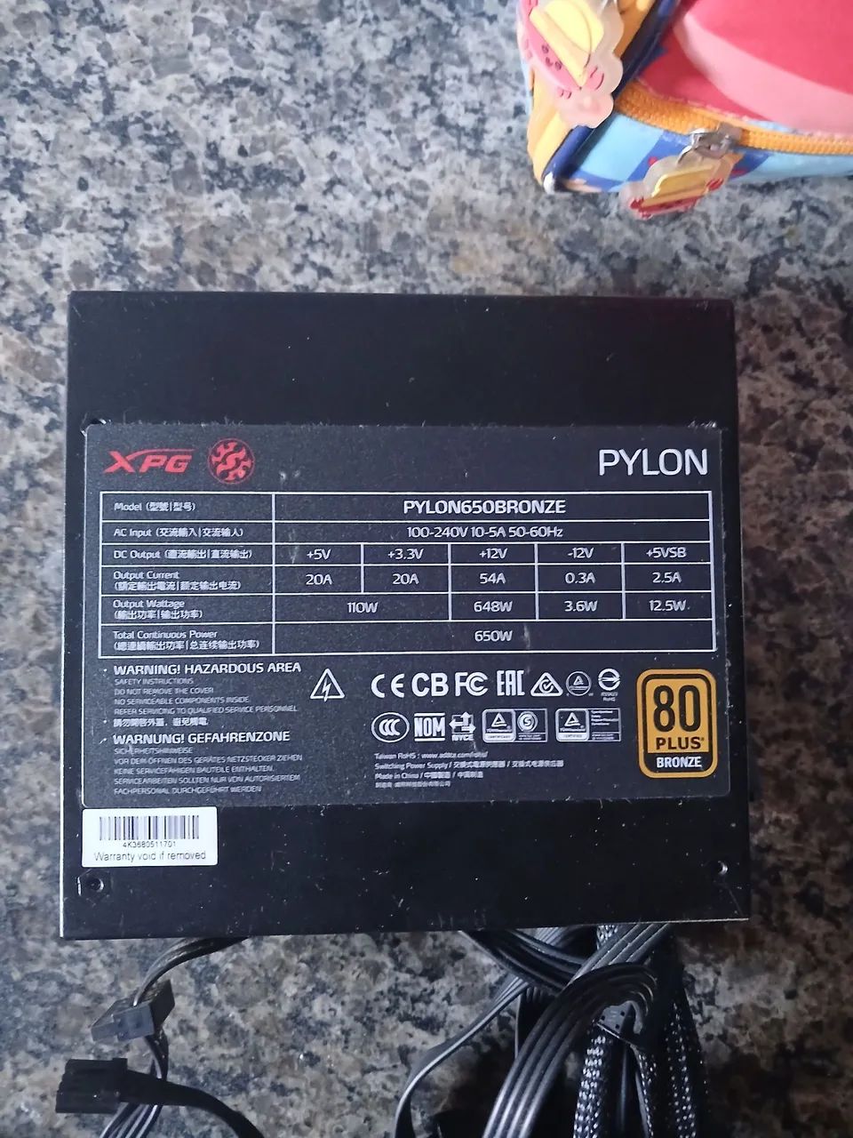 Forte Pylon 650W 80 plus bronze