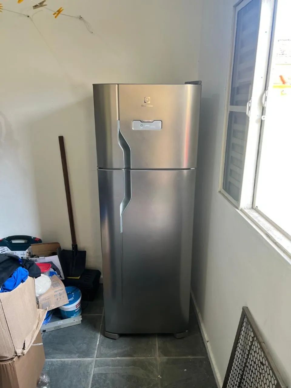 Geladeira Electrolux Frost Free 310L Duplex Cor Inox (TF39S) - Foto 2