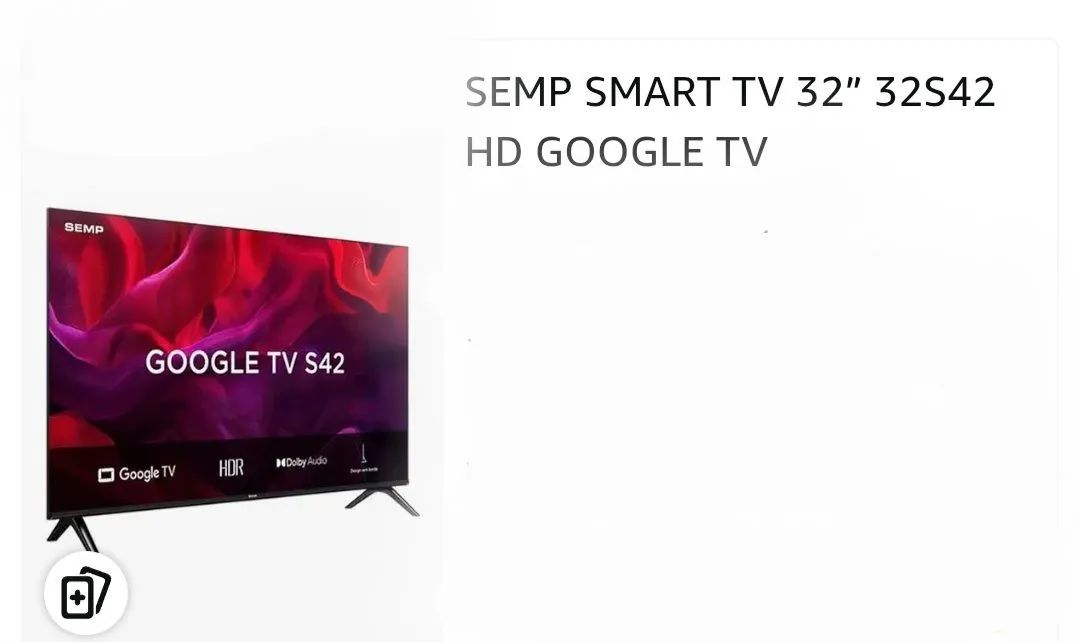 Smart TV Semp 32 polegadas modelo 2026  - Foto 2