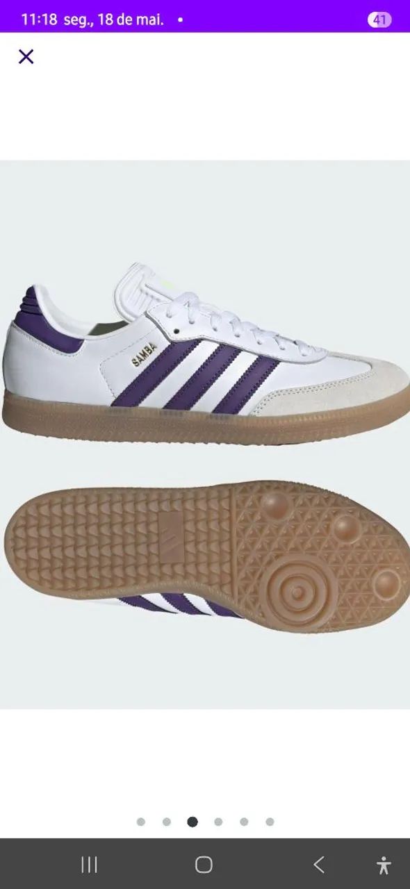 Tenis adidas Samba Messi - Foto 2