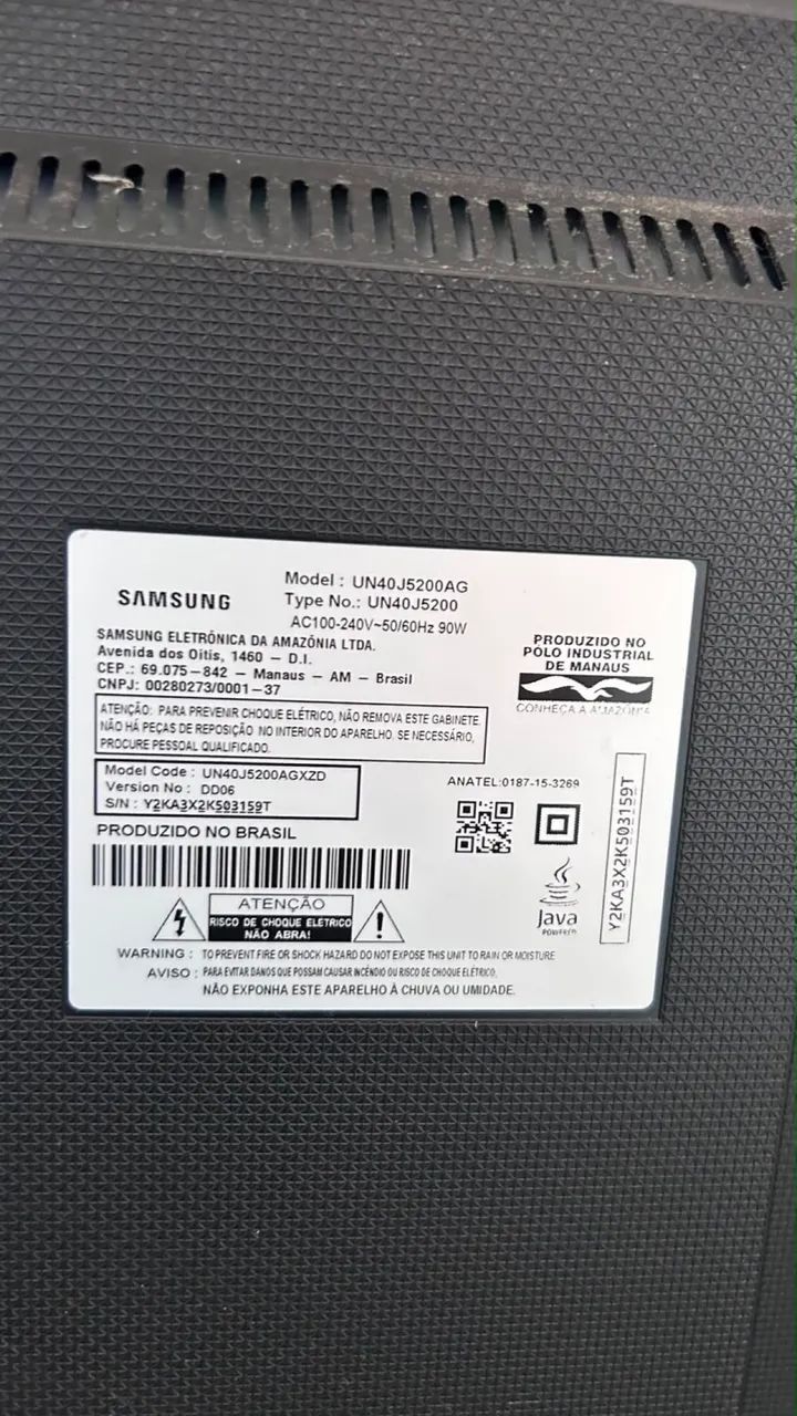 Smart tv 40 polegadas com a tela escura  - Foto 4