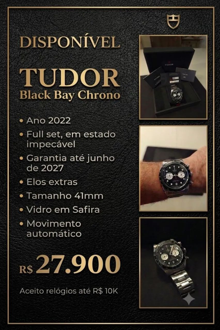 BAIXOU!! Tudor Black Bay Chrono