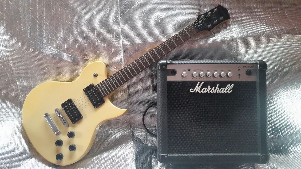 Guitarra e Caixa amplificada - Foto 2