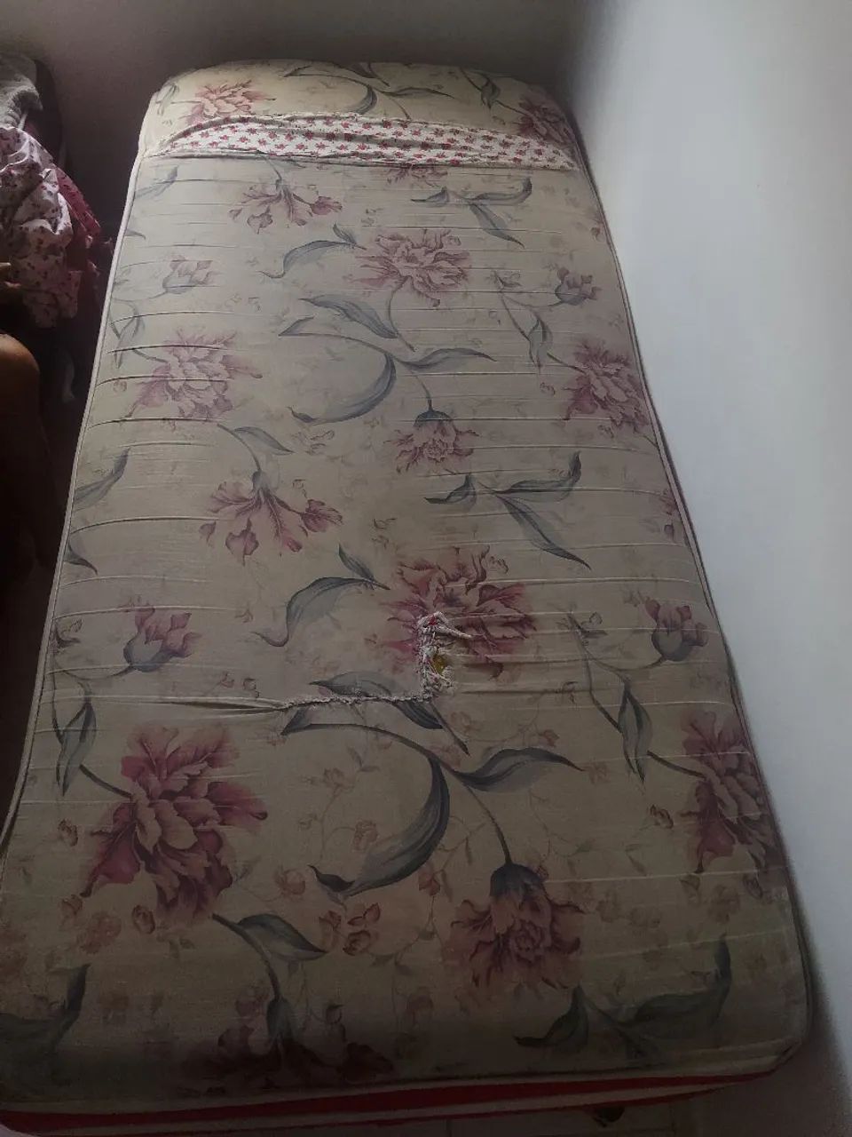 Vendo cama solteiro box - Foto 2
