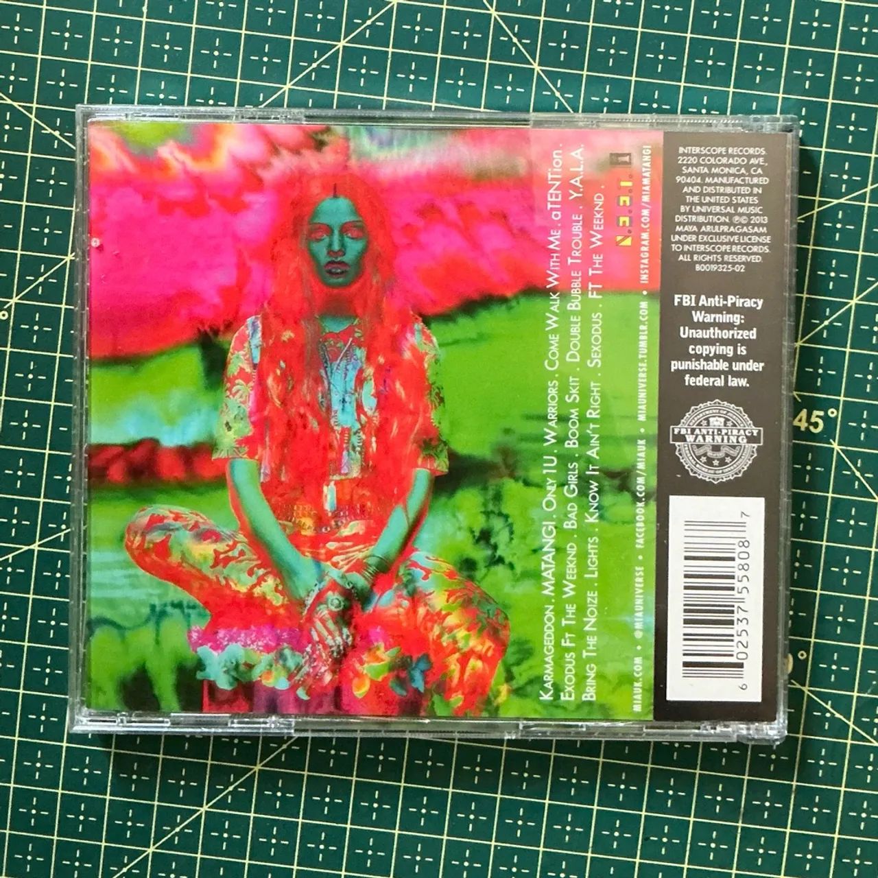 CD - M.I.A (MATANGI) - Foto 2