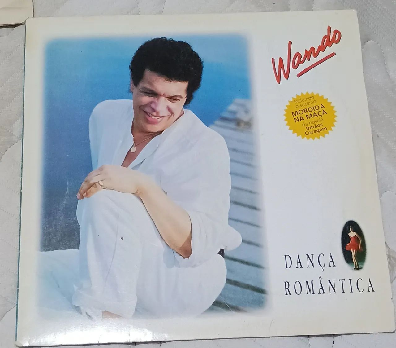 Kit 3 Discos de Vinil Wando - Clássicos Românticos - Foto 2
