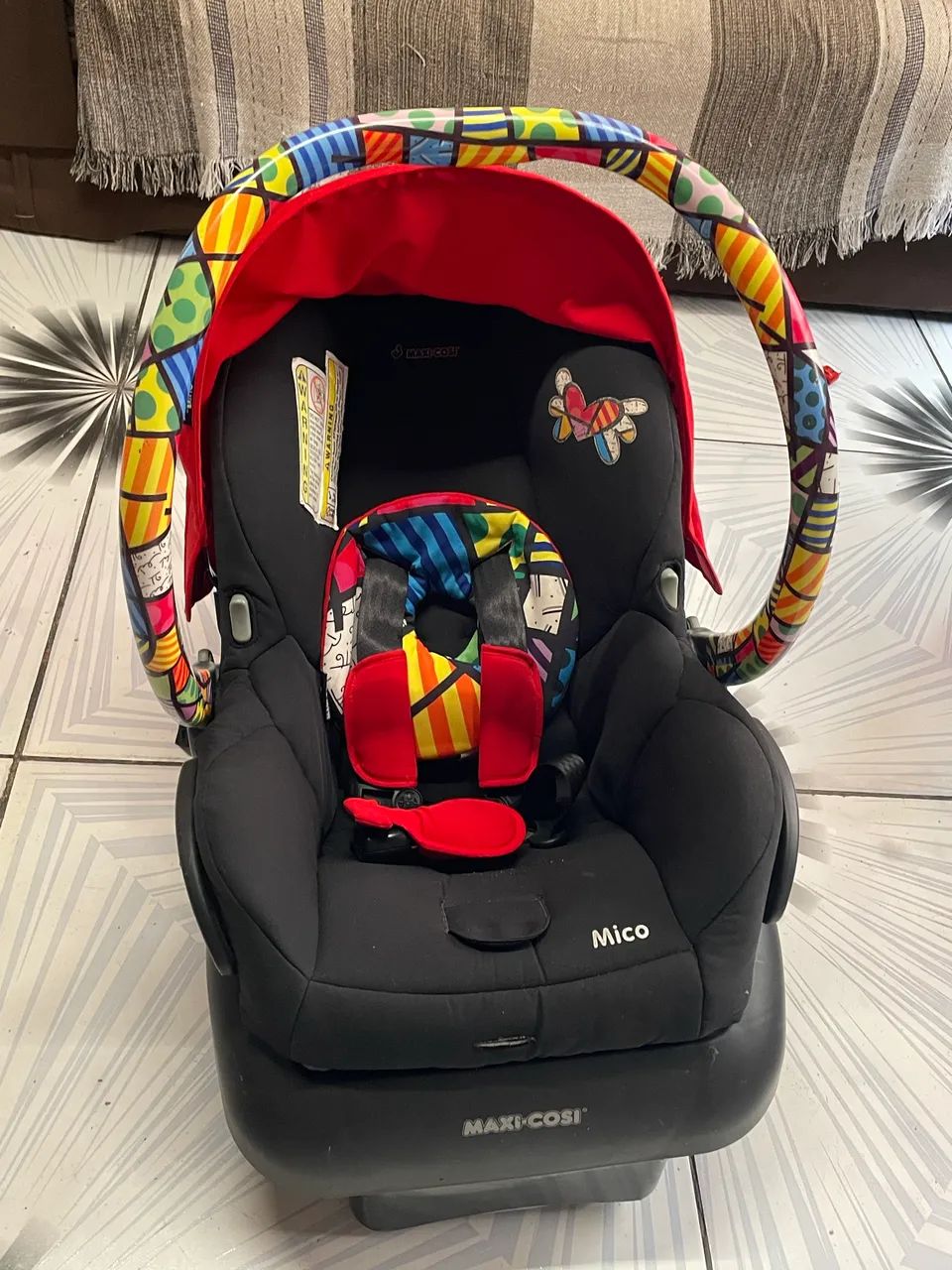 Vendo esse bebê conforto da Mico - Foto 3