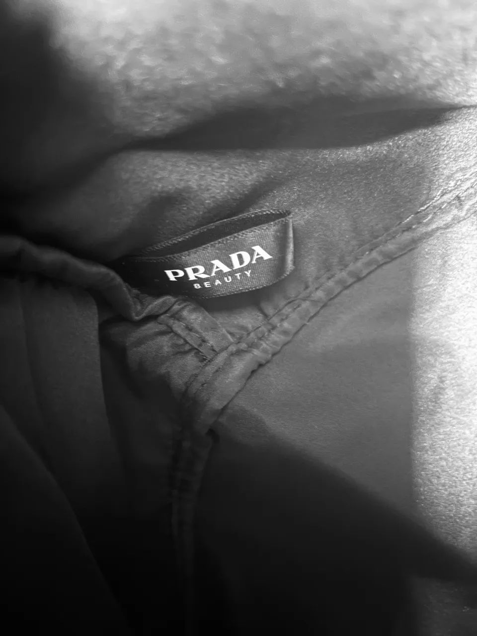 Prada Bolsa Saco Azul - Foto 2