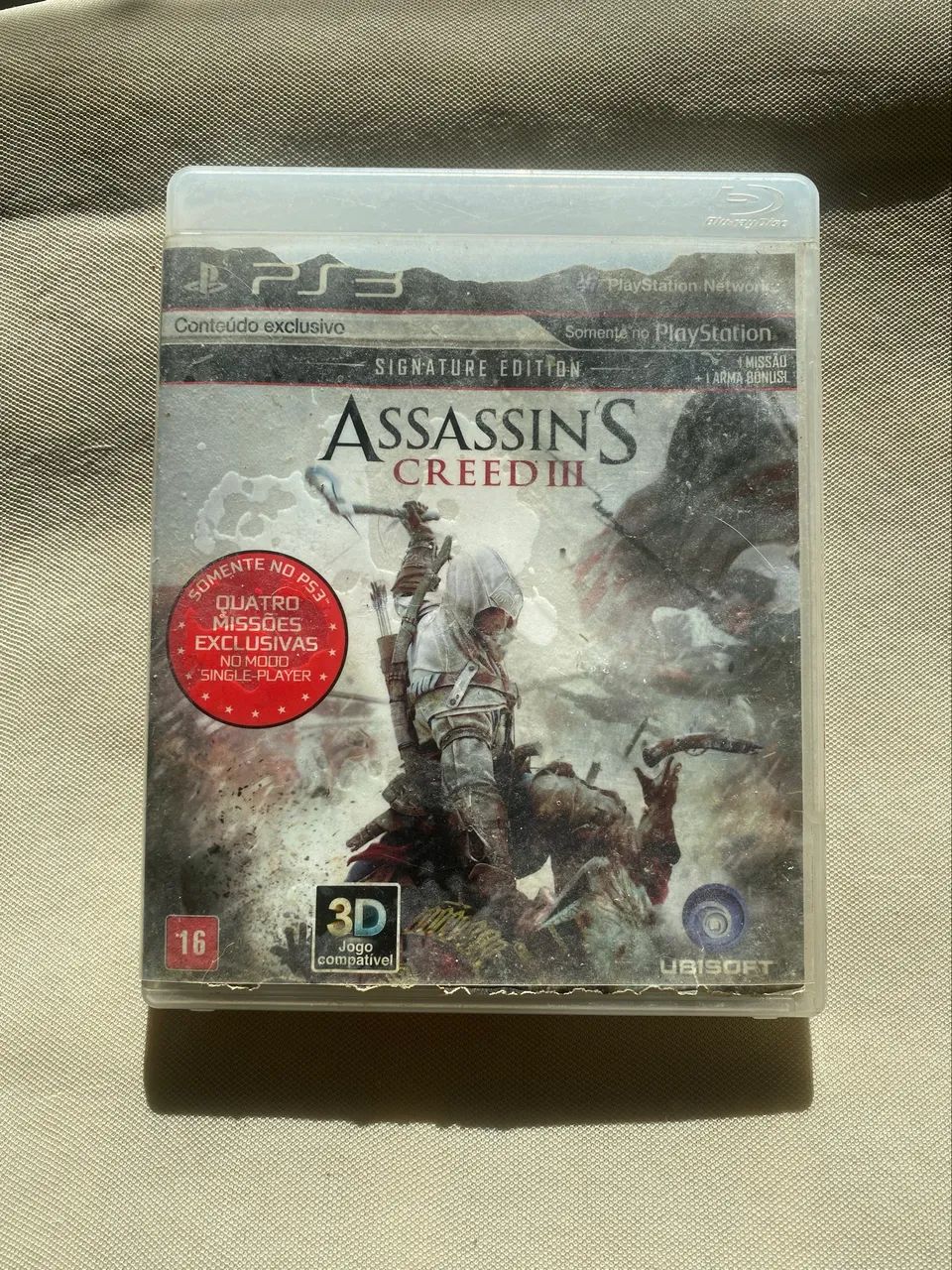 Assassins Creed III PS3 Signature Edition Original Completo 