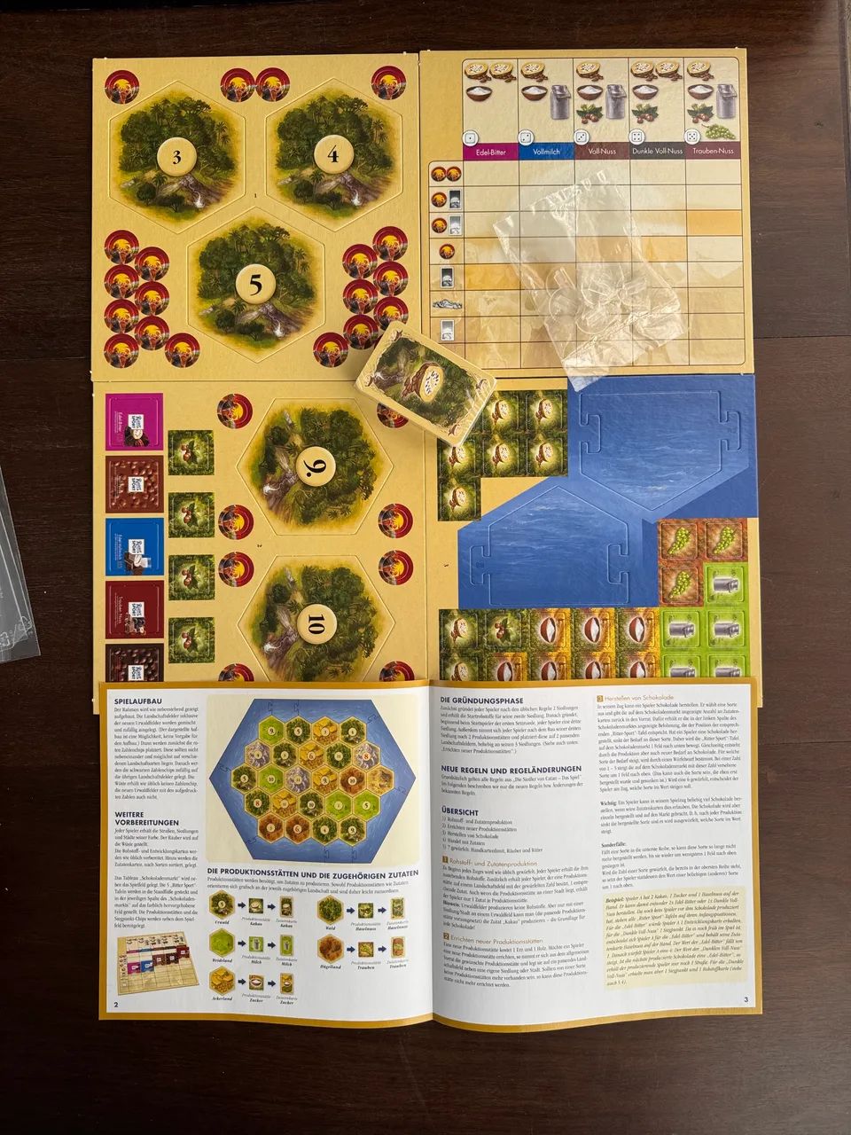 Der Schokoladenmarket Catan tabuleiro - Foto 4