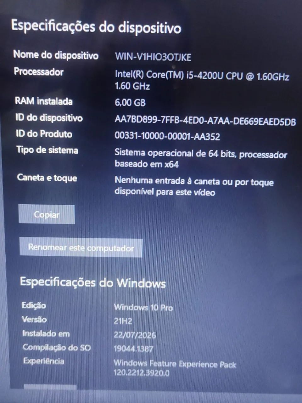 Notebook DELL core i5 6 gigas - Foto 4