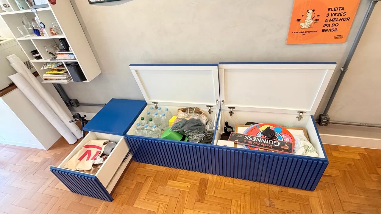 Bando laqueado azul - Foto 2