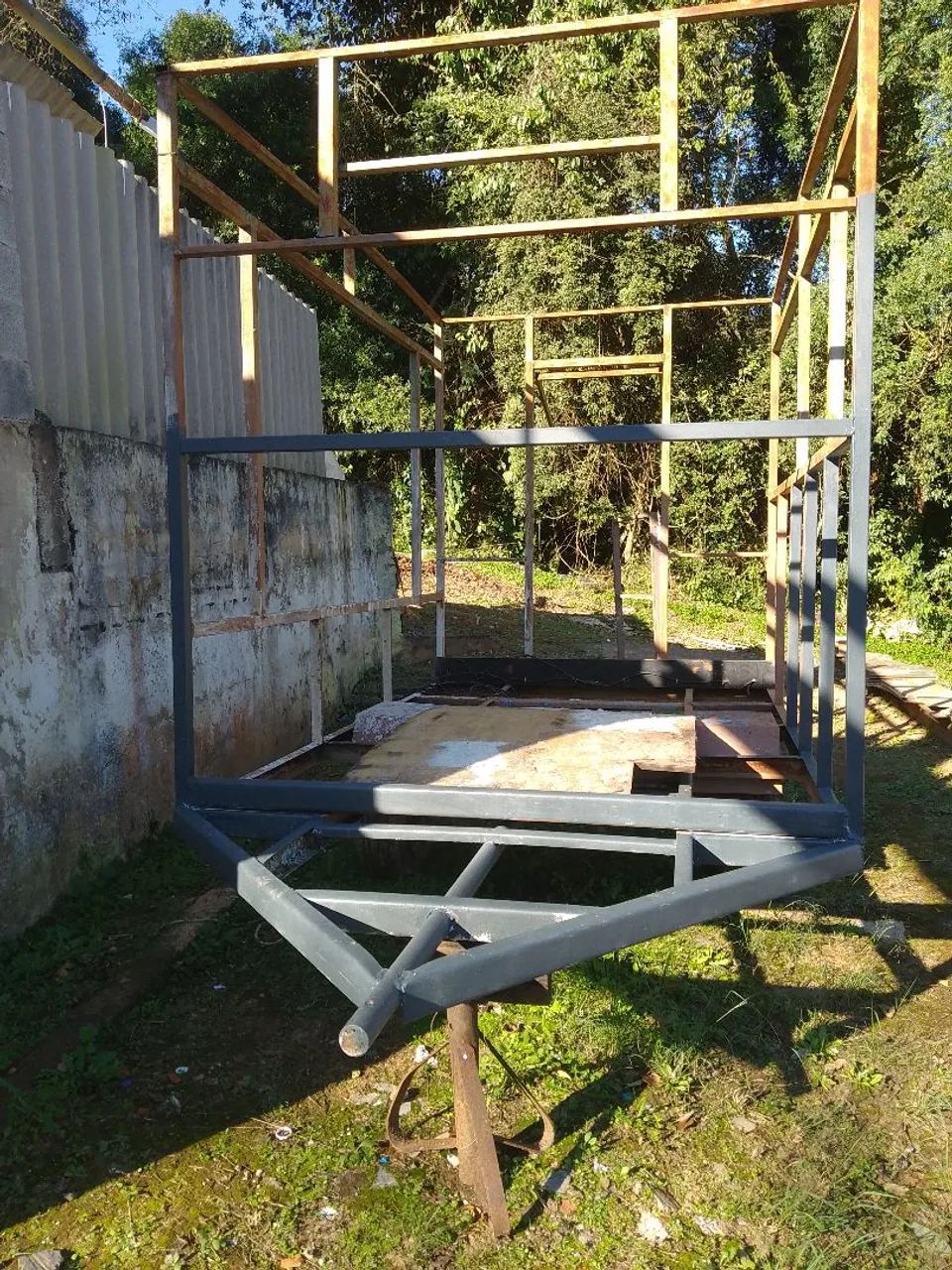 TRAILER LANCHES ainda em construção. - Foto 3