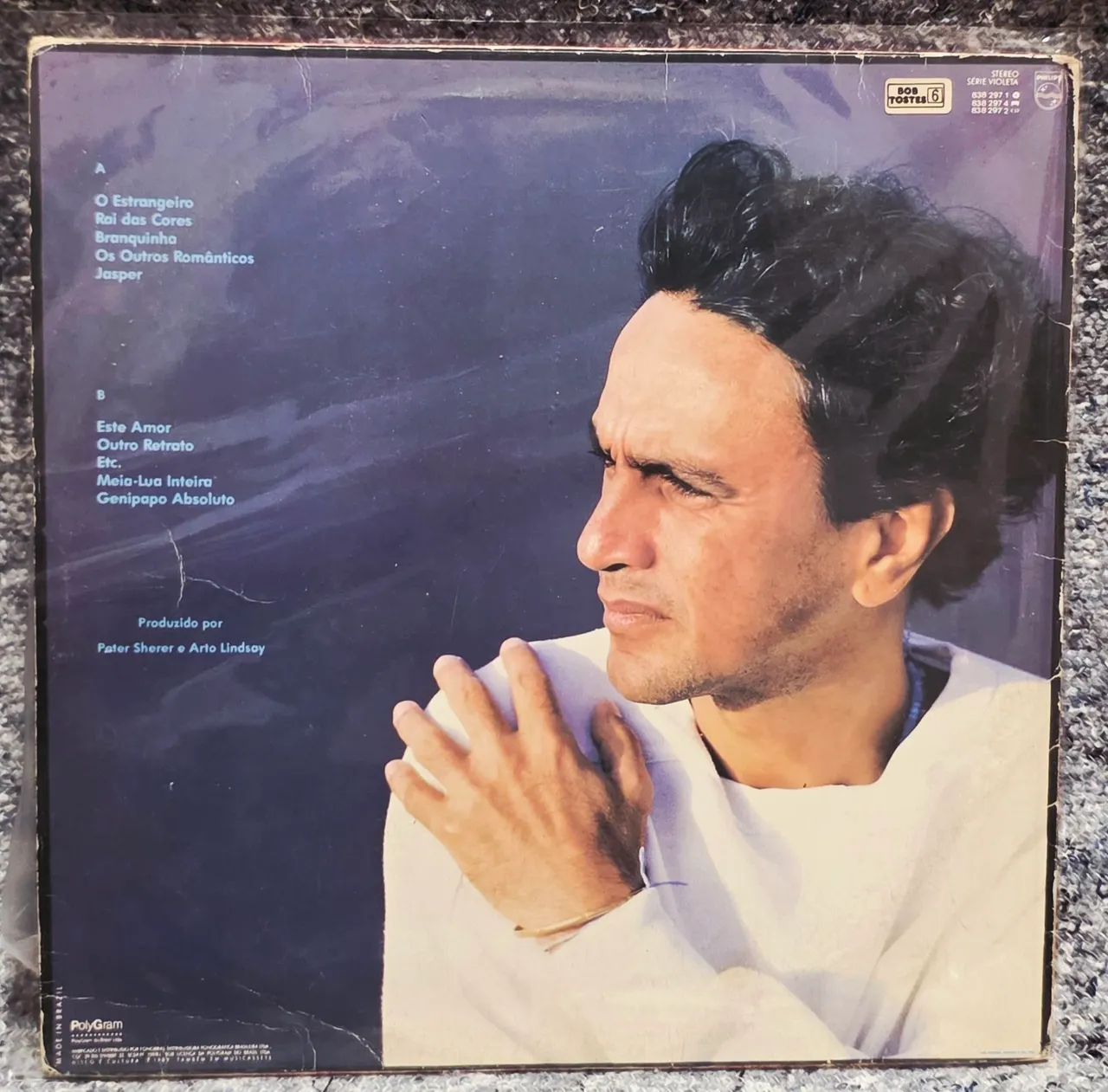 Disco de vinil (LP) Caetano Veloso - Estrangeiro - Foto 3