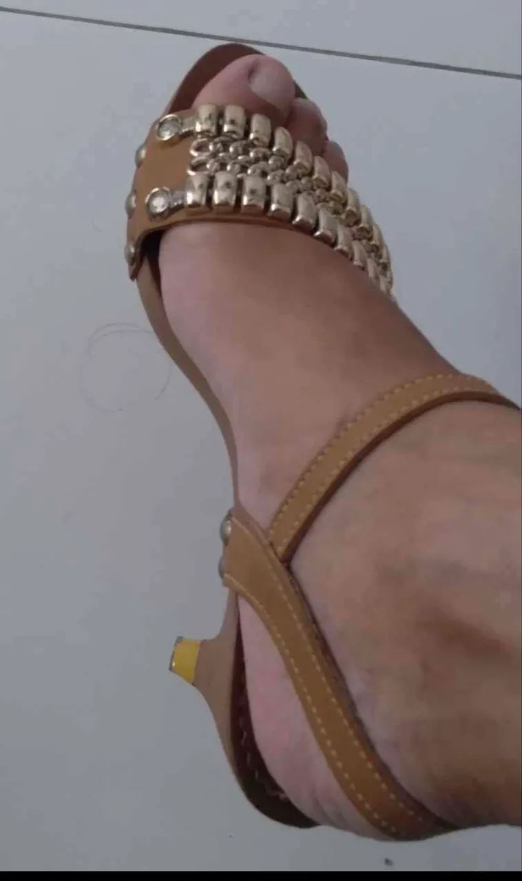 Sandália de saltinho  - Foto 2