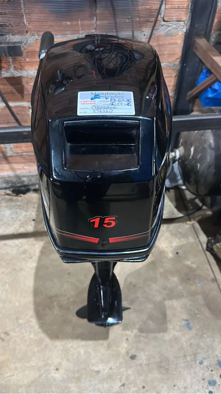 Vendo motor mercury 15 - Foto 3