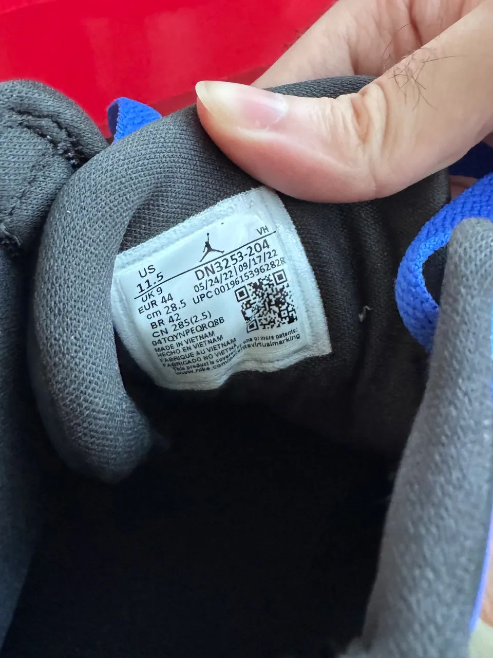 Tênis AIR JORDAN 1 ELEVATE HIGH azul - Foto 4
