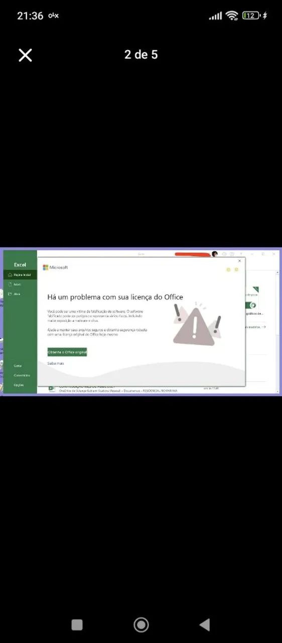 Pacote Office Microsoft Word, Exel, Outlook.... Oficial  - Foto 3