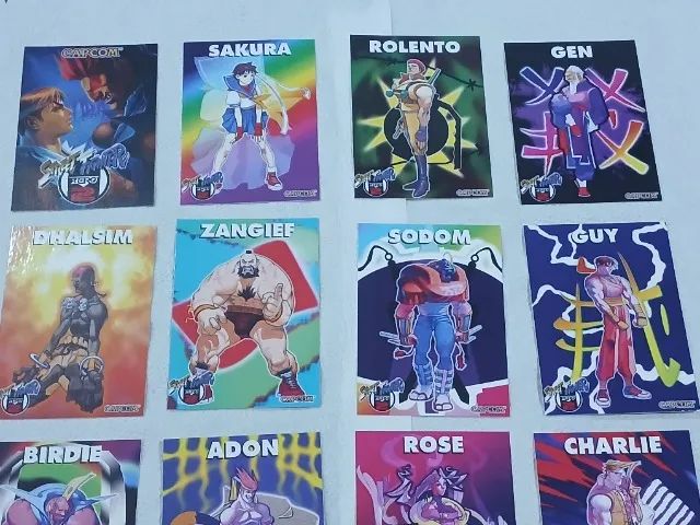 CARD STREET FIGHTER ZERO 2 (ANOS 90) - Foto 2