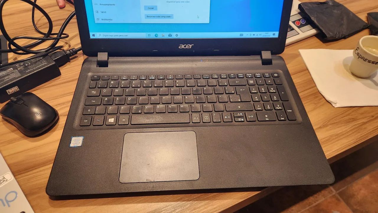 Notebook Acer Warred 4gb RAM 256GB SSD FUNCIONANDO TUDO - Foto 4